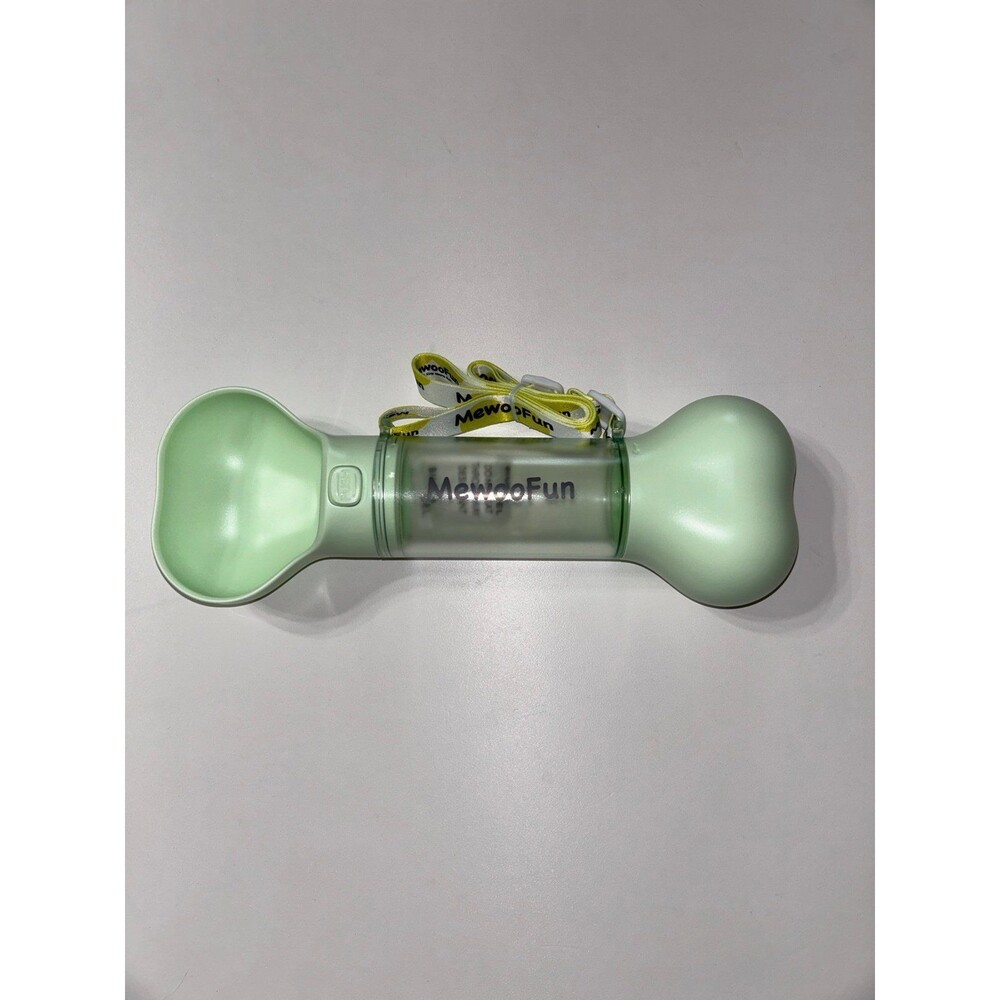 MewooFun Dog Cat Pet Travel Portable Water Bottle and Waste Bag Dispenser in 1